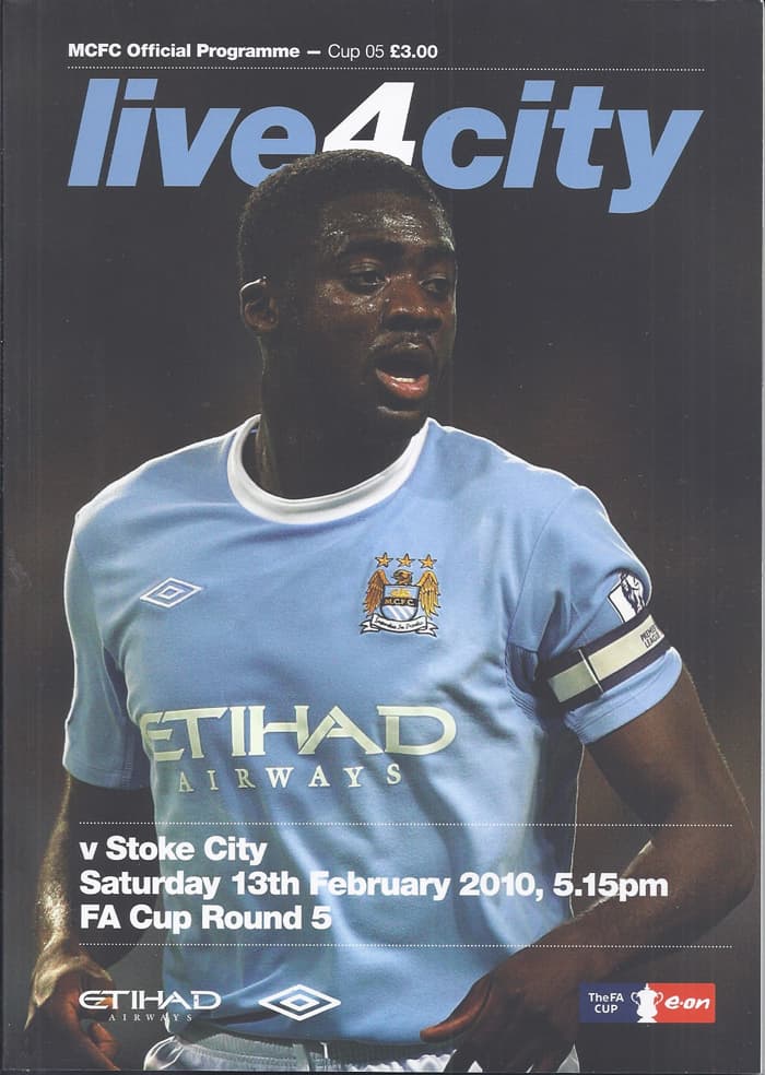 Manchester City FC v Stoke City FC